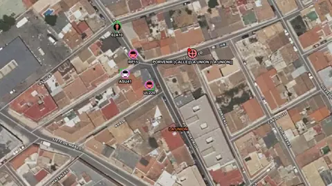 Lugar del incendio