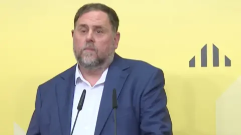 Oriol Junqueras, presidente de ERC