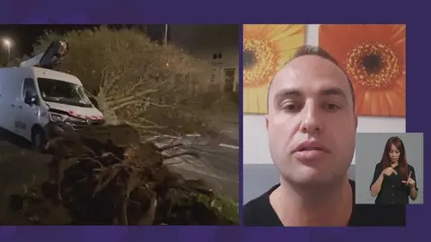 El ge&oacute;grafo y meteor&oacute;logo Juan David P&eacute;rez (foto: La 7)