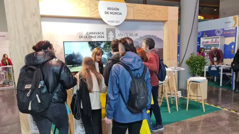 Participaci&oacute;n de la Regi&oacute;n de Murcia en la feria especializada en turismo de peregrinaci&oacute;n 'Fairway'.