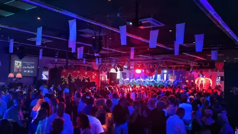 Discoteca incendiada (Foto: FB Nocturno)