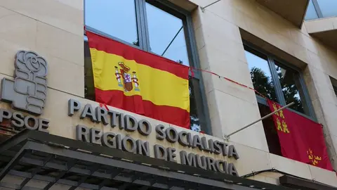 Sede del PSRM-PSOE en la calle Princesa de Murcia