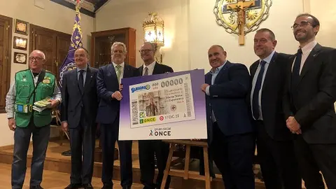 Presentaci&oacute;n del cup&oacute;n de la ONCE que conmemorar&aacute;