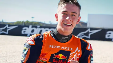 Pedro Acosta, tras proclamarse campe&oacute;n