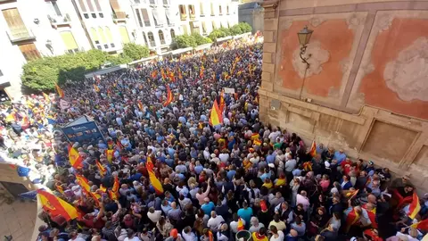 Manifestaci&oacute;n contra la amnist&iacute;a
