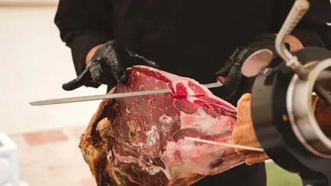 Cortador de jam&oacute;n