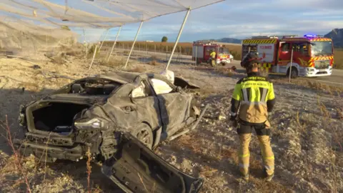 Accidente en Calasparra