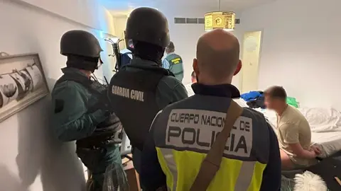 Operaci&oacute;n conjunta de Guardia Civil y Polic&iacute;a Nacional (foto: GC/PN)