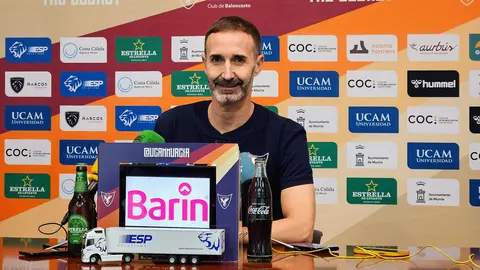 Sito Alonso, t&eacute;cnico del UCAM Murcia CB (foto: La 7)