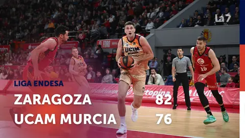 Derrota del UCAM Murcia en Zaragoza
