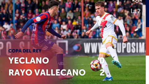 El Yeclano pierde en casa frente al Rayo Vallecano