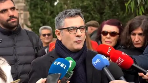 El ministro de Justicia, F&eacute;lix Bola&ntilde;os