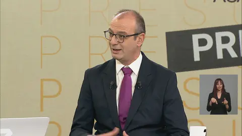 V&iacute;ctor Mar&iacute;n, consejero de Educaci&oacute;n, Formaci&oacute;n Profesional y Empleo (foto: La 7)