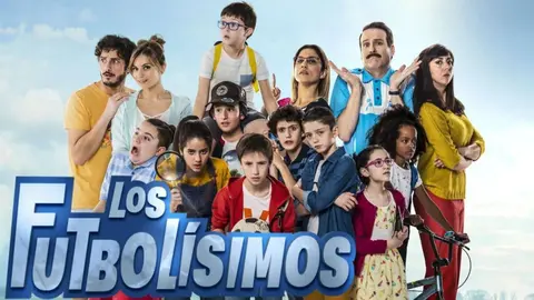 Cartel de Los Futbol&iacute;simos, cuya secuela se va a rodar en Murcia