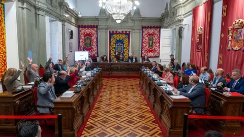 Pleno del ayuntamiento de Cartagena