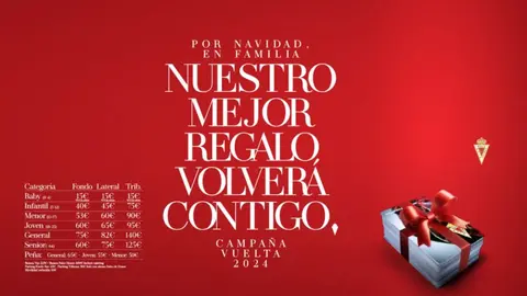 Imagen de la campa&ntilde;a de abonados del Real Murcia (foto: Real Murcia)