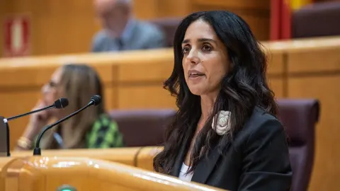 Paloma G&oacute;mez, portavoz de Vox en el Senado