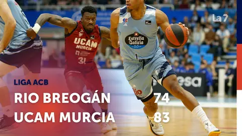 Victoria del UCAM en la cancha del R&iacute;o Breog&aacute;n