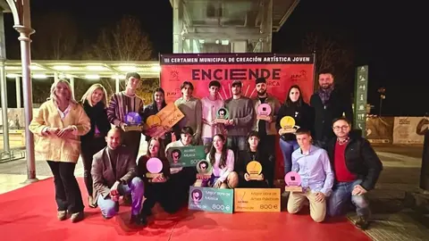 'Enciende Lorca' entrega sus galardones reconociendo el talento art&iacute;stico de los j&oacute;venes del municipio