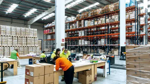 Almac&eacute;n de EGD Logistics para Nintendo en Catalu&ntilde;a