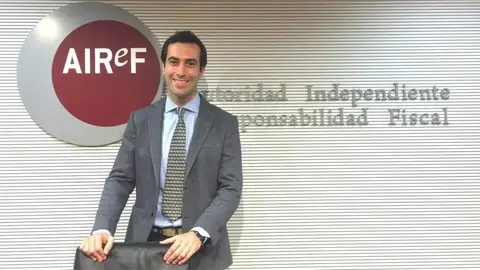 Carlos Cuerpo, en su etapa como director en la AIReF