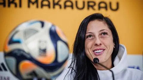 La futbolista Jenni Hermoso