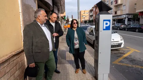 Imagen de un estacionamiento regulado ORA en Los Dolores