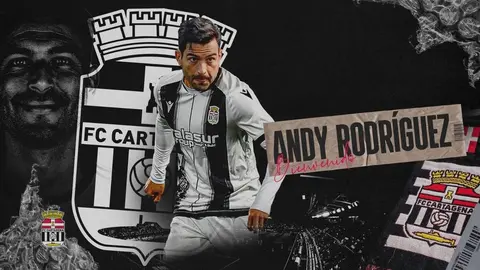 Andy Rodr&iacute;guez, nuevo fichaje del FC Cartagena (foto: FC Cartagena)