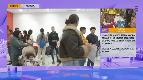 Largas colas para donar sangre en Murcia (foto: La 7)