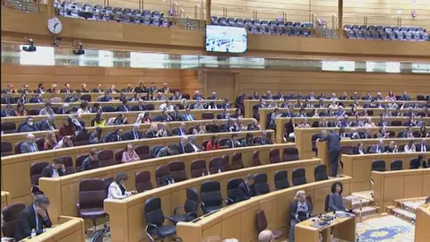 Sesi&oacute;n del Congreso de los Diputados, desde el Senado (foto: Congreso de los Diputados)