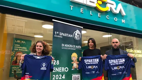Libera Telecom donar&aacute; las camisetas de la spartan En memoria de Mart&iacute;n del pr&oacute;ximo domingo 28 de enero