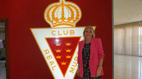 Mar&iacute;a del Mar Carrillo, presidenta del Real Murcia
