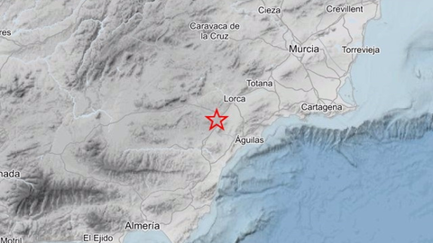 Lugar del terremoto