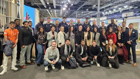Alumnos UCAM en FITUR