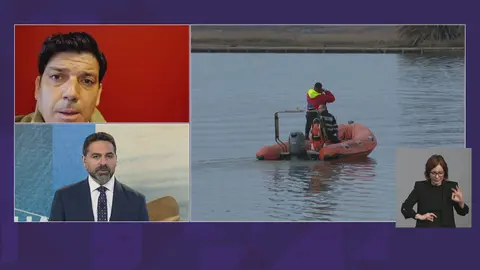 Entrevista de Nacho G&oacute;mez a Sergio Marco, abogado de la familia de Ivo Petrov, el joven encontrado sin vida en el Mar Menor (foto: La 7)