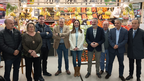 Presentaci&oacute;n del estand de la Regi&oacute;n de Murcia en Fruit Log&iacute;stica.