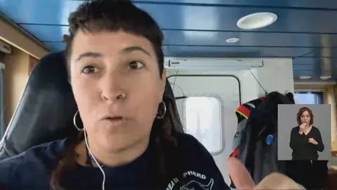 La bi&oacute;loga marina cartagenera, Idoia Chicoy Garc&iacute;a (foto: La 7)
