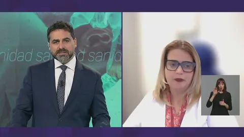 Solanger Hern&aacute;ndez M&eacute;ndez, vocal del Colegio de Enfermer&iacute;a de la Regi&oacute;n de Murcia (foto: La 7)