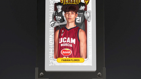 Fabi&aacute;n Flores, promesa del UCAM Murcia CB (foto: UCAM Murcia CB)