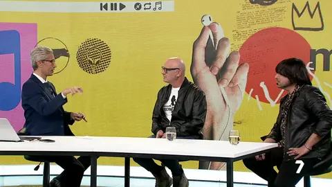 Entrevista de Luis Alc&aacute;zar a 'Los Recortables' (foto: La 7)