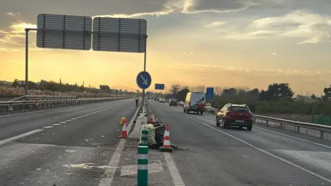 Carretera MU-30 de nuevo abierta al tr&aacute;fico