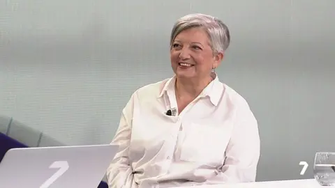 Cielo Pedreira, en La7Noticias