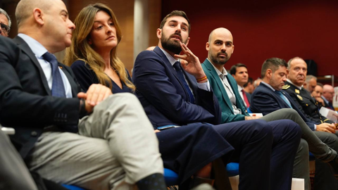 El vicepresidente y consejero de Interior, Emergencias y Ordenaci&oacute;n del Territorio de la Regi&oacute;n de Murcia, Jos&eacute; &Aacute;ngel Antelo, inaugura el acto institucional con el que se conmemora el 25 aniversario del 1-1-2 en la Regi&oacute;n de Murcia