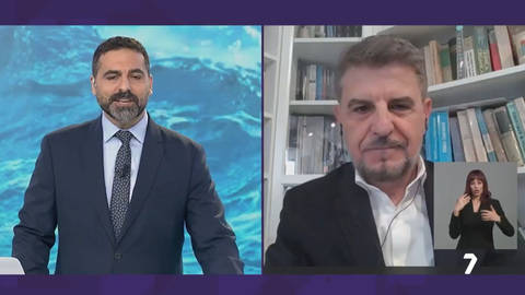 La 7 entrevista a Domingo Zarzo, presidente de la Asociaci&oacute;n Espa&ntilde;ola de Desalaci&oacute;n y Reutilizaci&oacute;n de Agua (AEDyR)