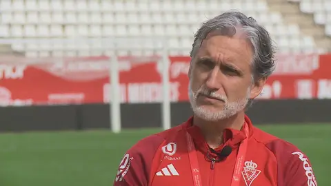 Pablo Alfaro, entrenador del Real Murcia (foto: La 7)