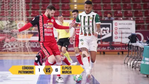 ElPozo Murcia gana al C&oacute;rdoba Patriminio por 1-6 (foto: LNFS/La 7)