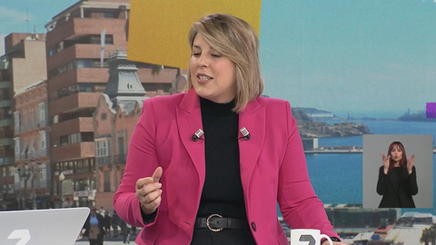 Noelia Arroyo en LA 7