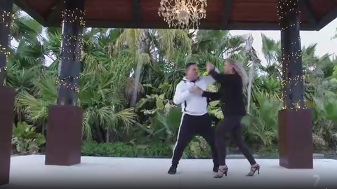 Isa y Christopher, profesionales del baile