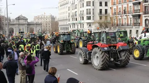 Agricultores en Madrid