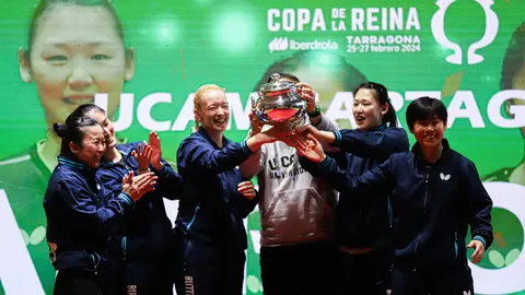 El UCAM Cartagena, campe&oacute;n de la Copa de la Reina de tenis de mesa (foto: UCAM)